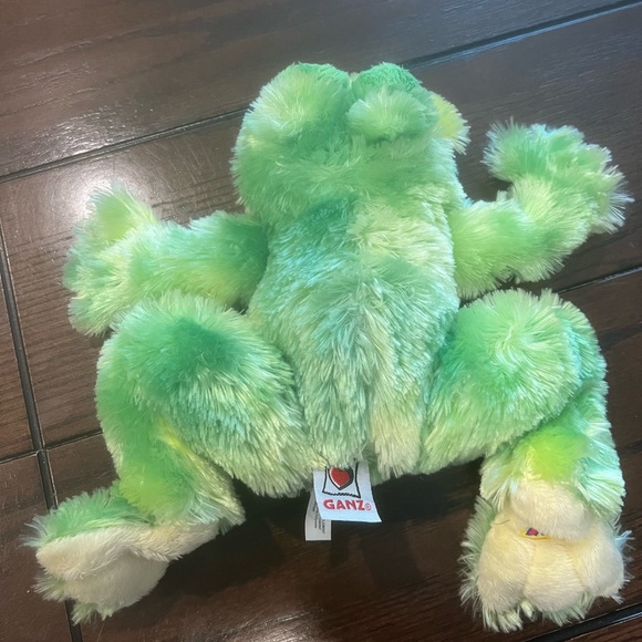 Ganz Webkinz Tie Dye Frog HM162 Plush Stuffed Animal - Picture 4 of 8